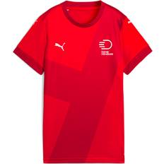 Puma Women's Danish Handball Federation Home Jersey, Red, 3XL, Clothing