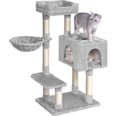 Kono Cat Tree With Doors, Hammock, Scratching Post