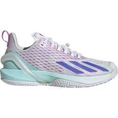 Grey - Women Racket Sport Shoes Adidas Adizero Cybersonic Allcourtschuh Damen hellgrau