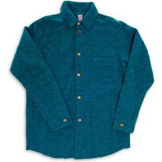 Herren-Hemd Shirt 50/52, blue