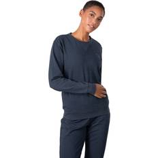 Bomuld Toppe svedundertøj Kari Traa Women's Crew Navy Blue, M, Navy Blue