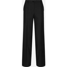 Femme - Laine Pantalons Dolce & Gabbana Flared Wool Pants