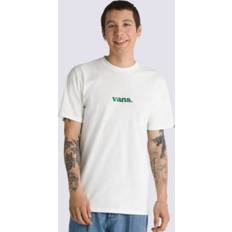 Vans Men Clothing Vans Lower Corecase T-ShirtMarshmallow/Verdant Green VN0008TKDBH Marshmallow/Verdant Green Medium