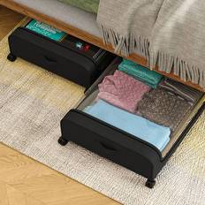 Interior Details Newhome Under-Bed Container with Zipper 2-Pack Storage Box