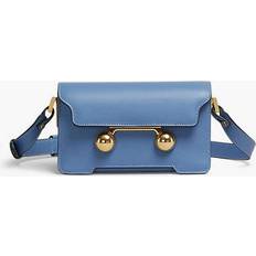 Marni Womens Opal Trunkaroo Branded-hardware Leather Shoulder Bag 1 Size OPAL