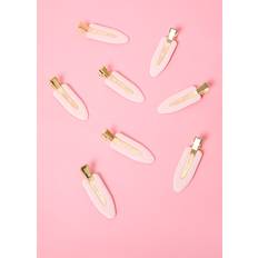 Multicolour Hair Clips Lullabellz 8 Pack Setting Clips Pink