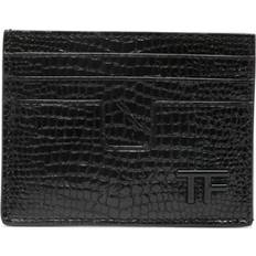 Tom Ford Card Cases Tom Ford lizard-skin effect cardholder - Goat Skin/Calf