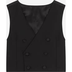 Zwart Pakken Dolce & Gabbana Gilet Frac Black