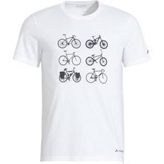 Vaude Överdelar Vaude T-Shirt Men's Cyclist T-Shirt V Vit