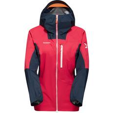 Dam - Friluftsjackor - Multifärgade Mammut Women's Eiger Speed Hardshell Hooded Jacket Regnjacka Färg färgglad