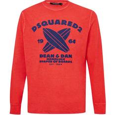 DSquared2 Herr Överdelar DSquared2 Dsquared Topp T-Shirt - Röd
