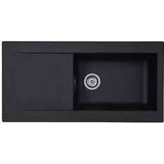Kitchen Sinks Liquida Liquida Ew10Bl 1.0 Bowl