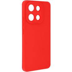 Cover per cellulari Avizar case for redmi note 13 pro 5g mat protected camera, red