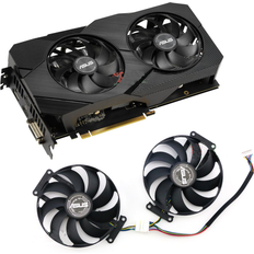 DVI Graphics Cards ASUS geforce gtx1650 gtx1660 super dual fan replacement 6pin fdc10h12s9-c