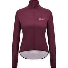 Santini Nebula Pockets Gilet Red 2XS Woman