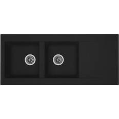 Kitchen Sinks Liquida Liquida ew20bl 2.0 bowl composite