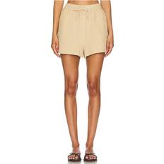 Favorite Daughter Relaxed Short in Beige. L, M, XL, XS