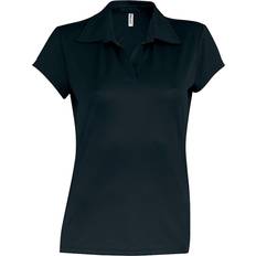 Mesh Polo's Poloshirt Korte Mouwen Sport Proact - Noir