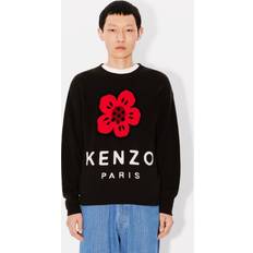 Kenzo Suéteres Kenzo Boke Crew Knit Sweater - Black