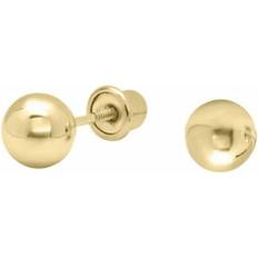 Jewelry 14kt Yellow Gold 2mm Ball Stud Screwback Earrings