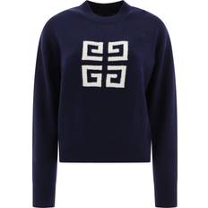 Givenchy Dame Sweatere Givenchy Cashmere Striktrøje Dame - Blå