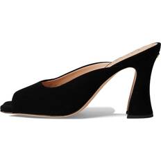 Coach Slip-On Heeled Sandals Coach Laurence Suede Sandal Black