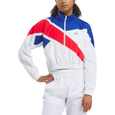 Reebok Outerwear Reebok Women's Classics Franchise Zip-Up Track Jacket White