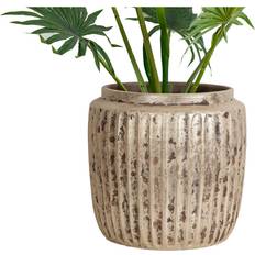 Pots, Plants & Cultivation Romimex Urtepotte Romimex Beige ∅29cm