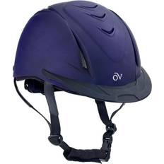 Purple Riding Helmets Ovation Metallic Schooler Helmet Purple Medium/Large