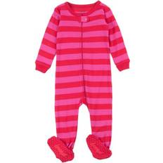 1-3M Nightwear Leveret Kids Footed Cotton Pajamas Girls Striped