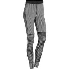 Laine mérinos Pantalons Thermiques Kari Traa Smekker Collant Thermique Femmes - Noir