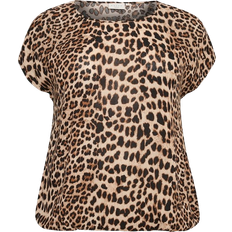 Kaffe Curve KCami Stanley Printed Blouse - Brown