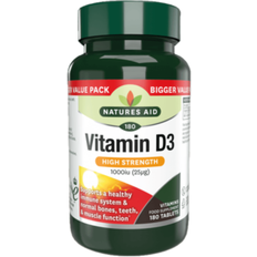 Vitamins & Supplements Natures Aid high strength vitamin d3 1000iu