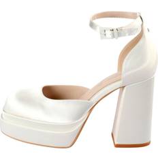 High Heel - White Heels & Pumps Buffalo Heels Bonny Dorsay Blanc