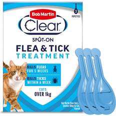 Bob Martin Clear Spot On Flea Treatment for Cats & Kittens