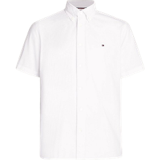 Tommy Hilfiger Poplin Short Sleeve Regular Fit Shirt - White