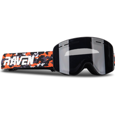 Raven Edge VentMax Magnetic Skoterglasögon Camo-Orange