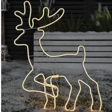 Standing LED Reindeer Rope Light