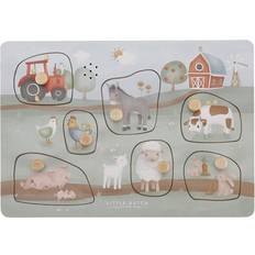 Wooden Sound Puzzle Little Farm 7 Pieces