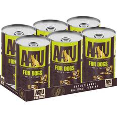 AATU Duck & Turkey Wet Dog Food 6x400g