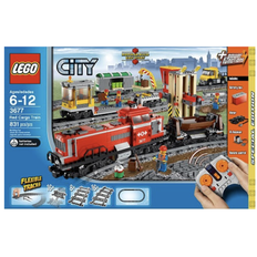 LEGO City Red Cargo Train Set 3677