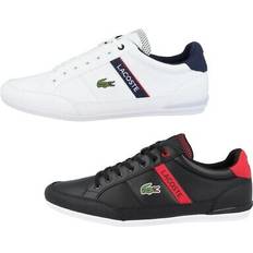 Lacoste Chaymon 0120 CMA sneakers för män, vit/marinblå/röd