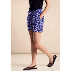 Street One Shorts Street One Stoffshorts, High Waist, Bindegürtel, für Damen, lila