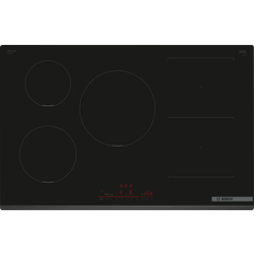 Bosch Induction Hobs Built in Hobs Bosch Series 6 PVW831HB1E Black