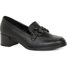 Gabor Women Low Shoes Gabor Dear Womens Loafers Colour: Black Lea Uni