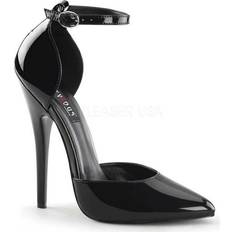 Pleaser Domina-402 Blk Pat - Svart