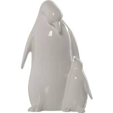 Alexandra House Living White Penguin Figurine