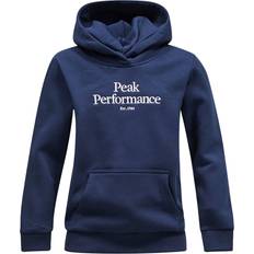 Peak Performance Överdelar Barnkläder Peak Performance Junior Original Hood - Blue Shadow/Offwhite (G79978-010)