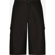 Dolce & Gabbana Herren Shorts Dolce & Gabbana Cargo-Shorts aus Leinen