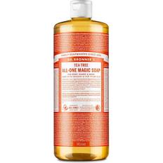 Sensitive Skin Hand Washes Dr. Bronners Pure-Castile Liquid Soap Tea Tree 32fl oz